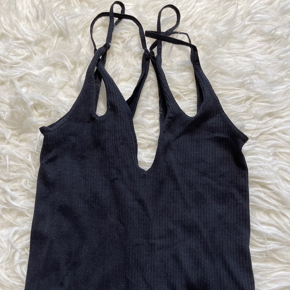 Free People Limitless Seamless Ribbed Bodysuit - Picture 4 of 7